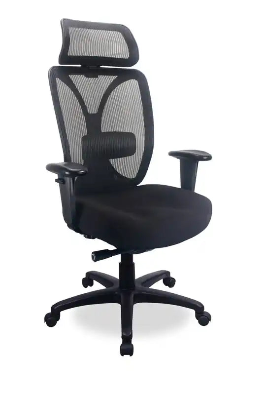 Tempur-Pedic Boman 28.5 Office Chair - Black with Mesh Back
