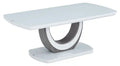 Brimley 47.25 Modern Coffee Table - White and Grey
