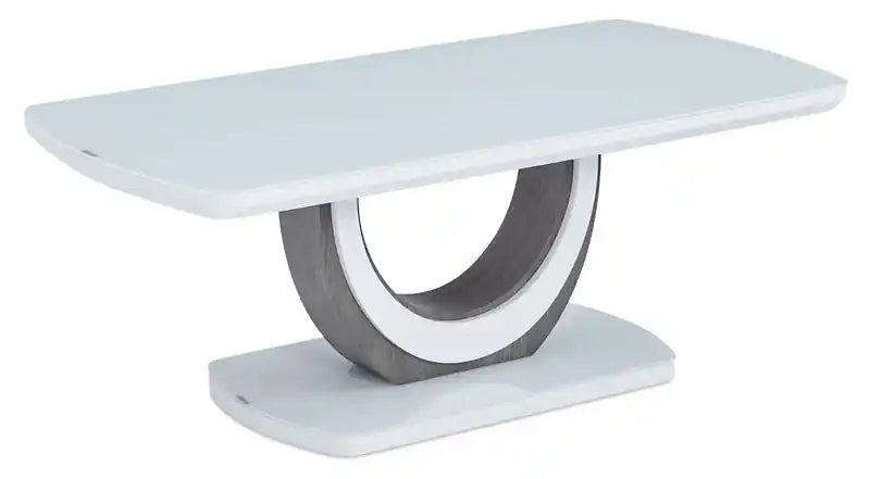 Brimley 47.25 Modern Coffee Table - White and Grey