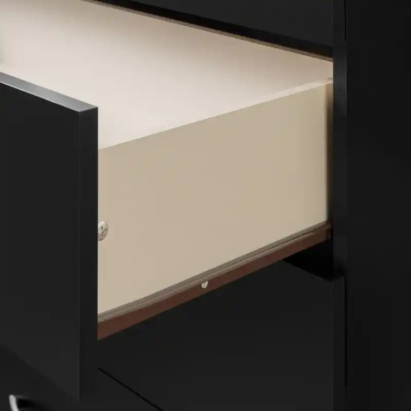 Commode 6 tiroirs - Chêne gris
