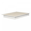 Step One Platform Bed - Pure White