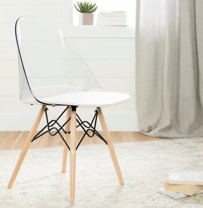 Chaise de bureau - Blanc pur