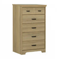 Versa 5-Drawer Chest - Natural Ash