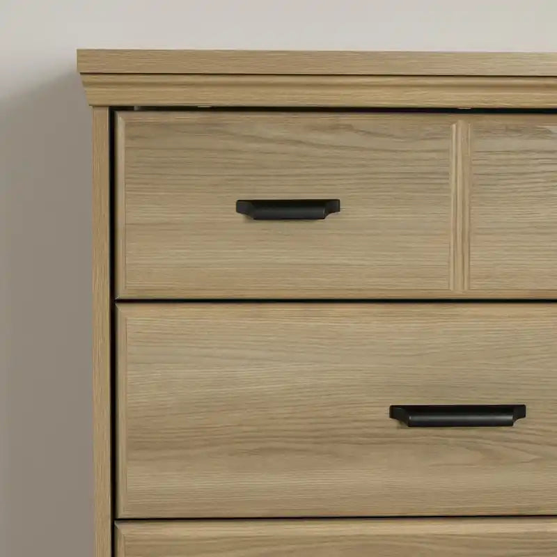 Commode à 5 tiroirs - Frêne naturel