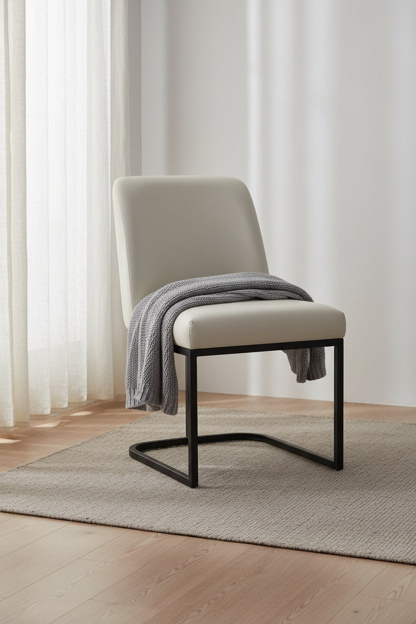 Manhattan Comfort Serena Faux Leather Dining Chair