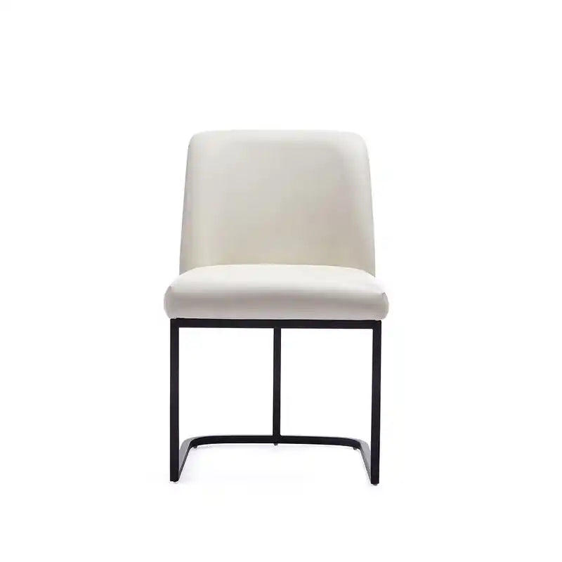 Chaise de salle à manger en similicuir
