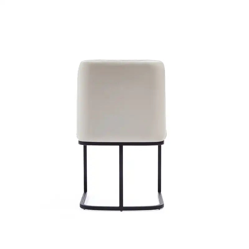 Chaise de salle à manger en similicuir