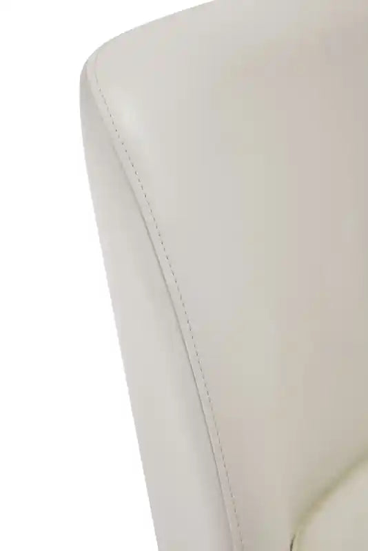 Chaise de salle à manger en similicuir