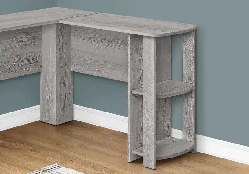 Bureau en L avec étagère 47