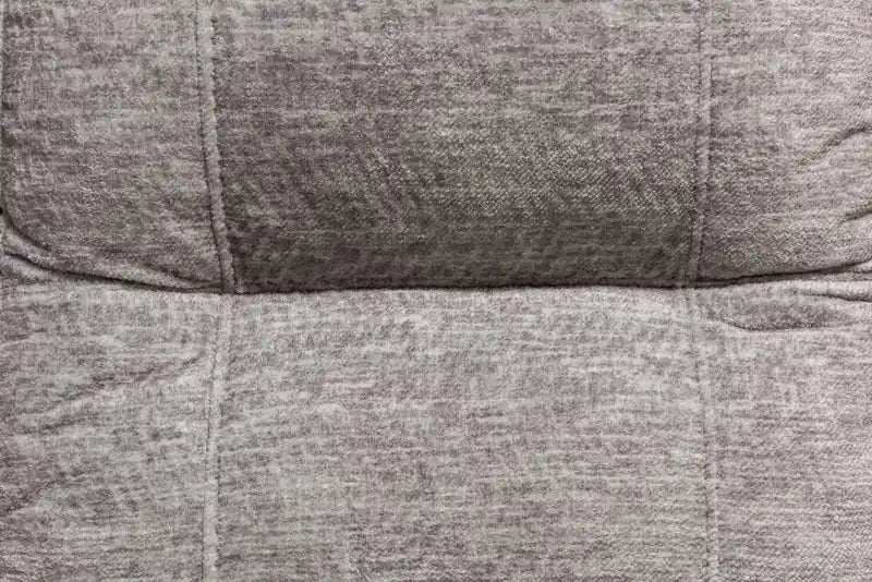 Fauteuil inclinable planeur en tissu chenille 40 fabriqué au Canada - Gris tourterelle