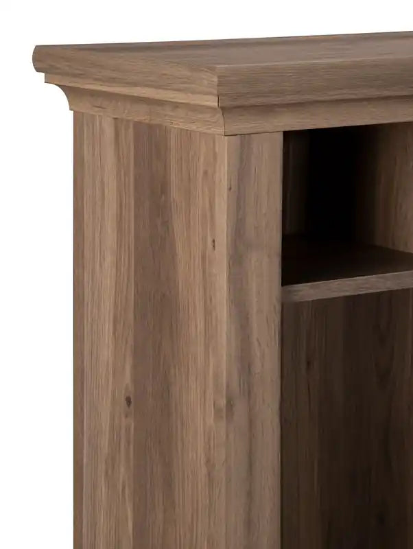 62.25 Bureau d'ordinateur avec huche en chêne salé