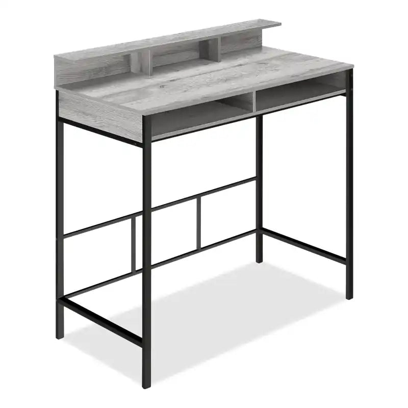 Melissa 47.25 Standing Office Desk with Cubbies