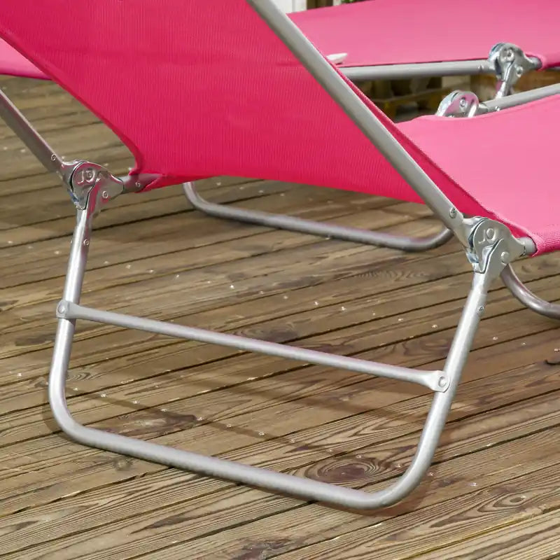Chaise longue pliante, chaises longues inclinables pour bronzer