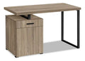 Remi 47.25 Reversible Office Desk with Drawer & Cabinet