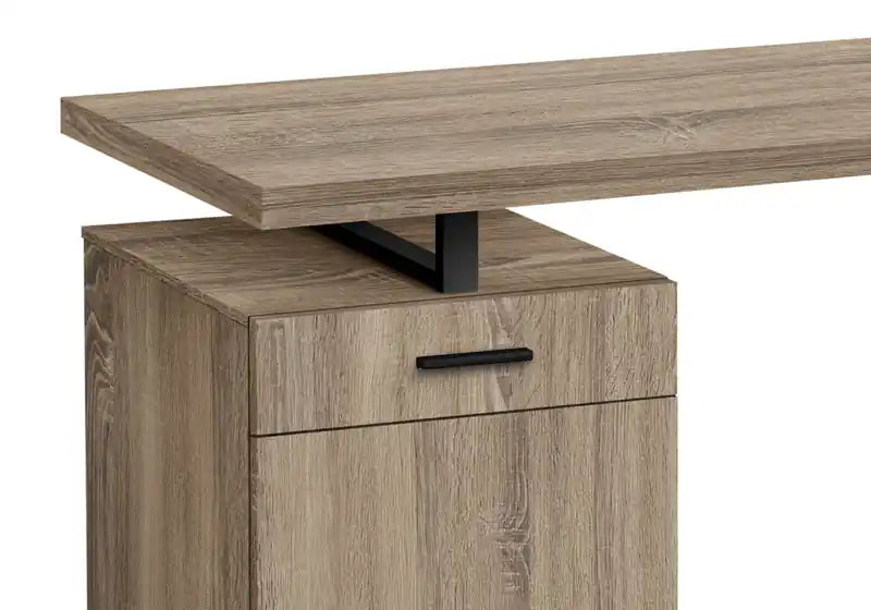 47.25 Bureau réversible avec tiroir et armoire